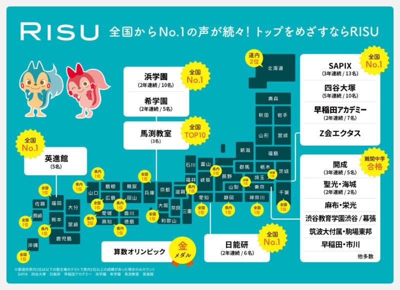 RISU実績全国MAP